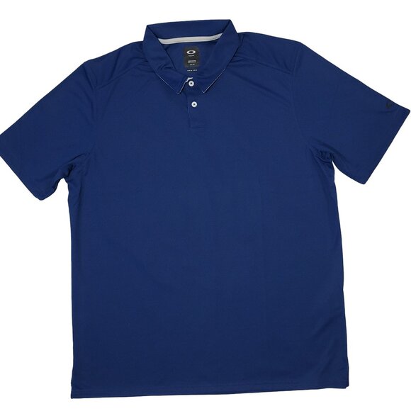 Oakley Divisonal Dark Blue Polo - Picture 2 of 7